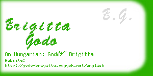 brigitta godo business card